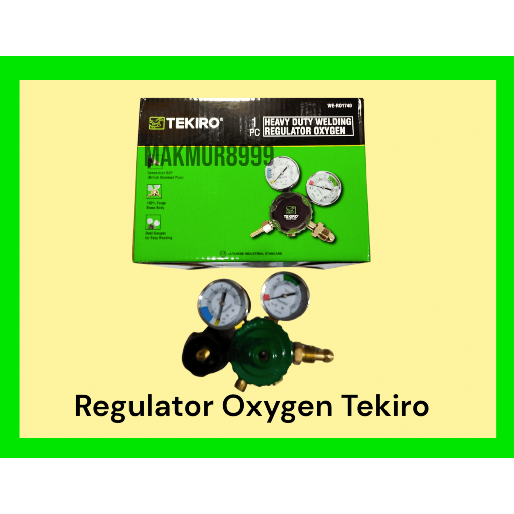 Tekiro Regulator Oxygen untuk Las - Welding Regulator Oksigen