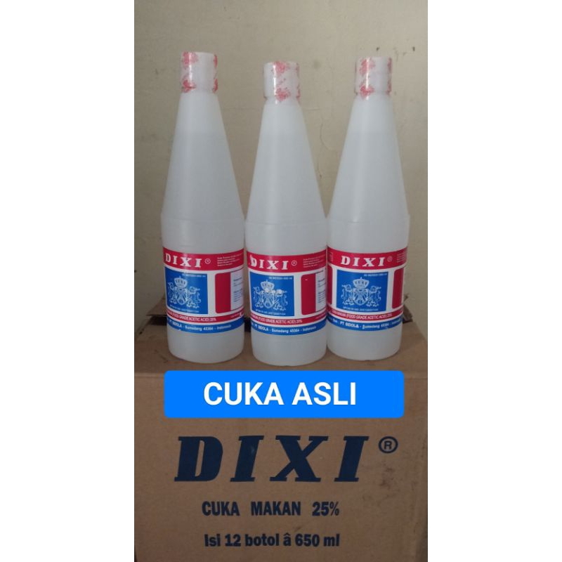 cuka dixi asli 650ml promo