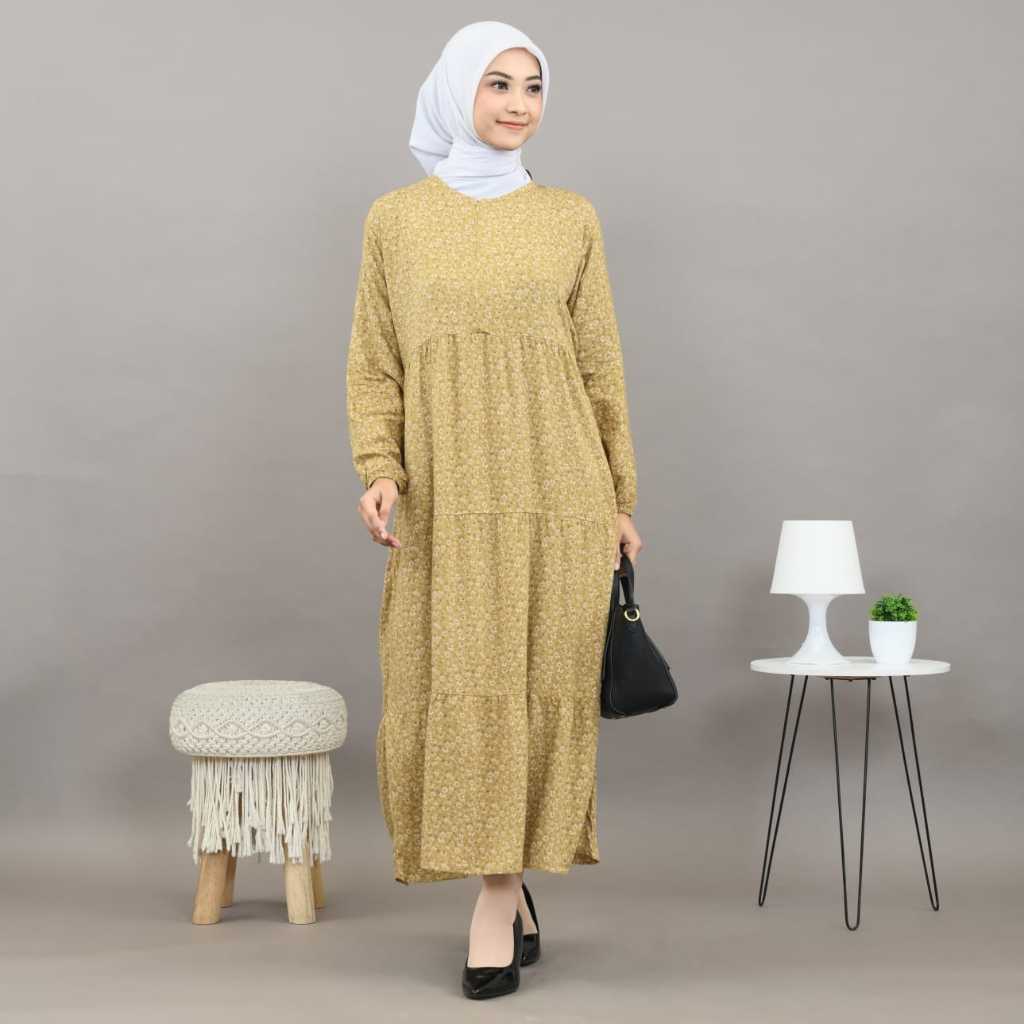 GAMIS RAYON PREMIUM/GAMIS MIDI RAYON/GAMIS TERBARU RAYON/MIDI RAYON/PAKAIAN WANITA TERBARU