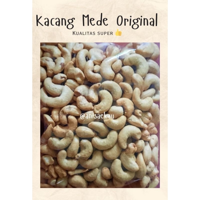 

Kacang Mede Original Matang Oven Cashew Nuts 1kg