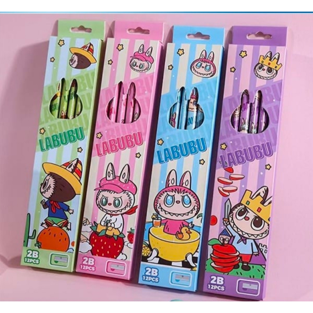 

Pensil 2B Karakter Pensil 1 Box ISI 12 PCS