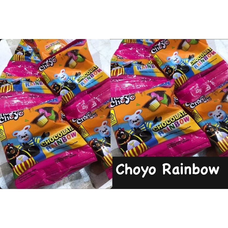 

Snack Coklat Choyo Choyo Rainbow Chocolate
