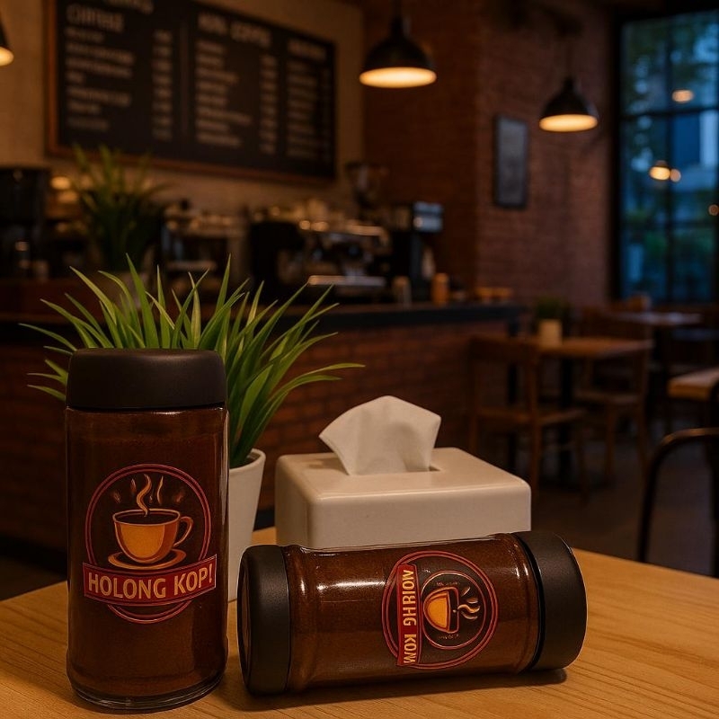 

HOLONG KOPI [Kopi bubuk dengan biji kopi asli medan]