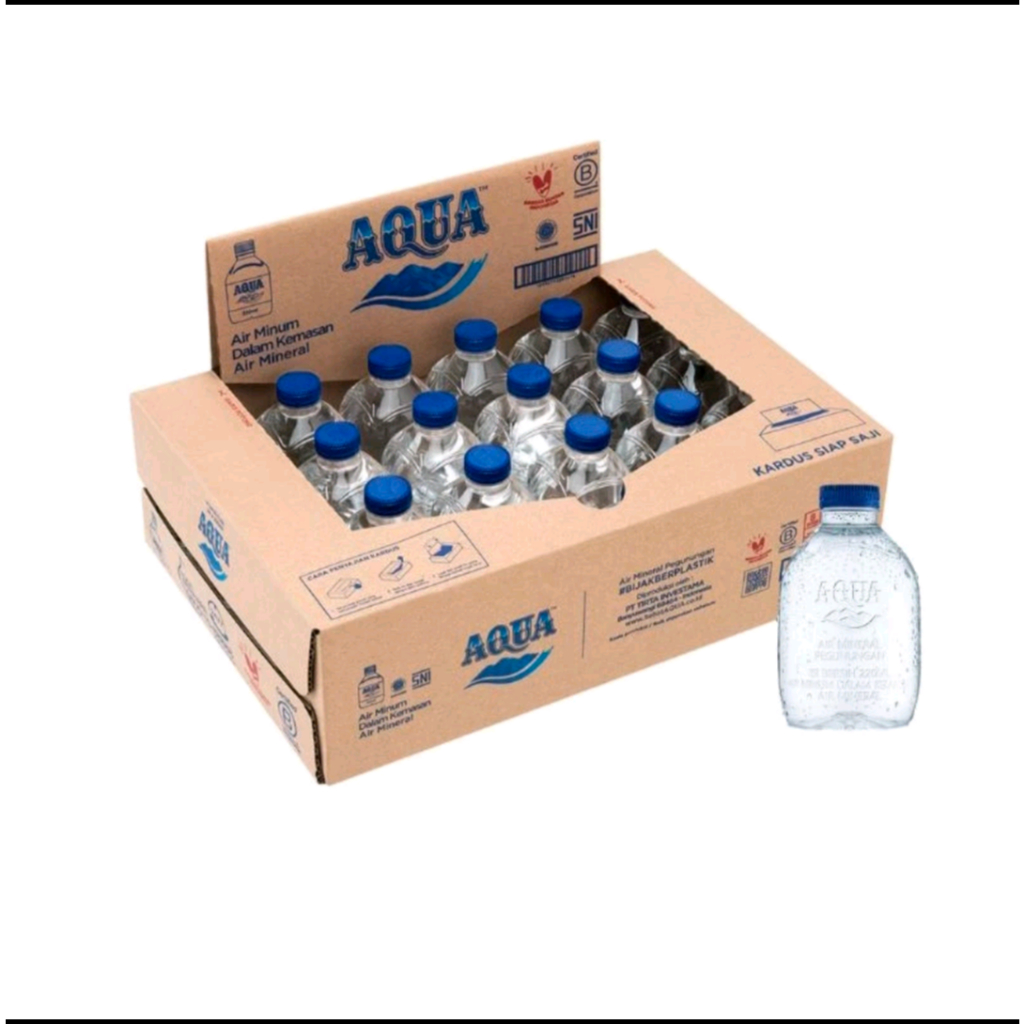 

AQUA CUBE MINI CUBE DUS 220ML 24bottles/Air minum