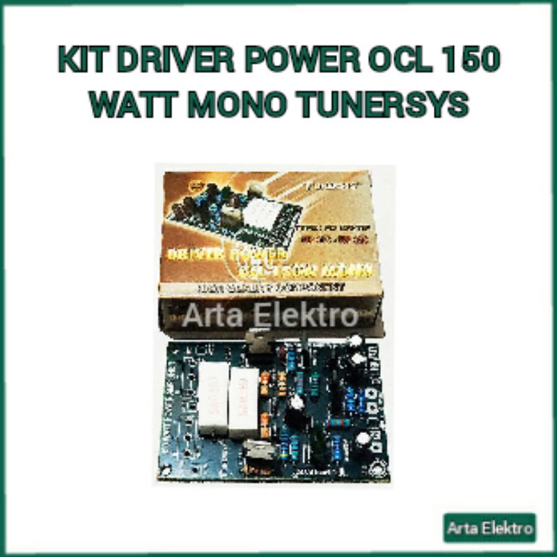 Kit Driver 150 Watt Mono Tunersys
