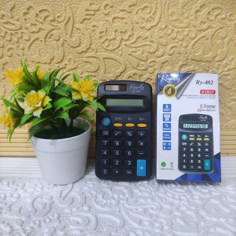

Kalkulator ROYALLY-402 8 Digit Baterai