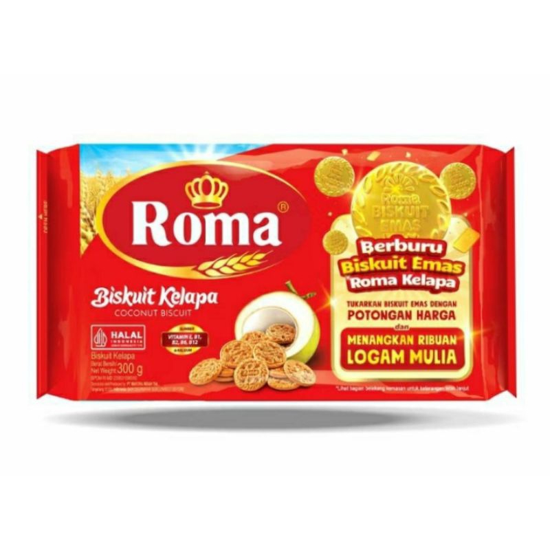 

biskuit Roma kelapa 300g