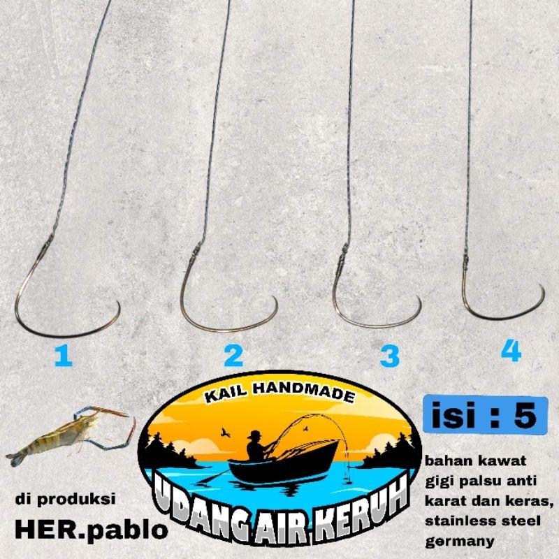 Kail udang*HANDMADE* pakai sling