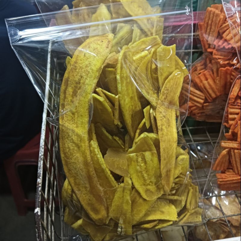 

Keripik pisang asin gurih - 250gram
