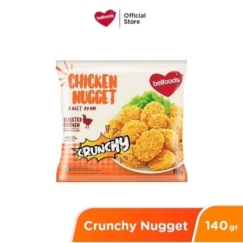 

belfood crunchy nugget 140gr