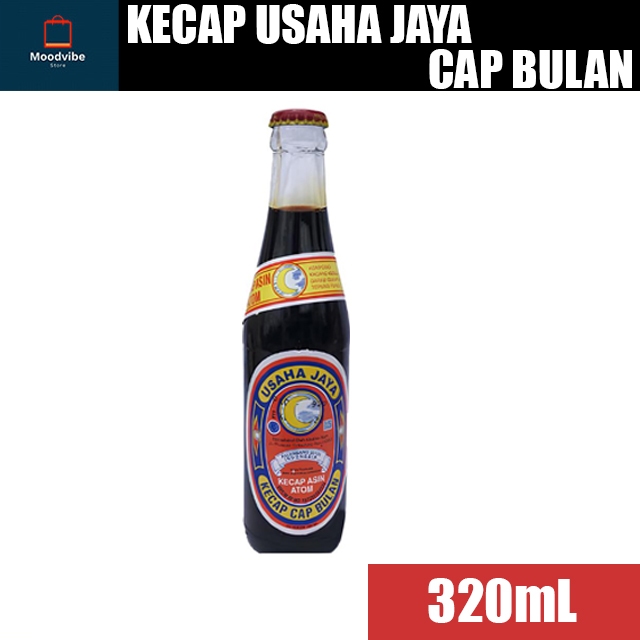 

Kecap Usaha Jaya Cap Bulan Asin Atom 275mL