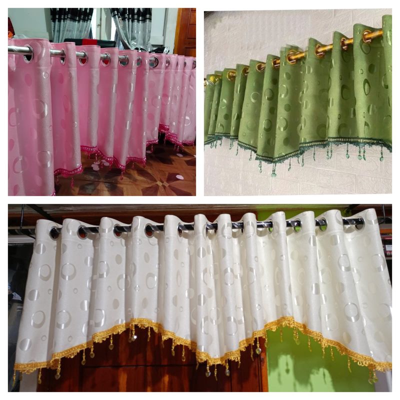 Poni gorden saja Poni gorden rumbai manik manik Hordeng  Aksesoris Tirai pintu dan jendela