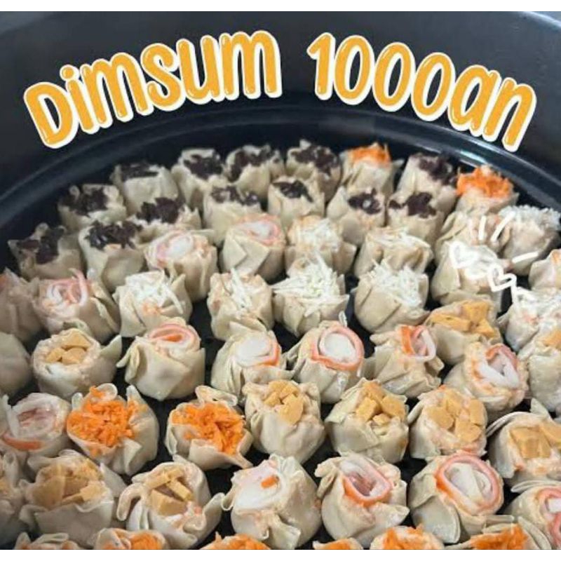 

Dimsum Dimsam Dim Sum Dim Sam isi 100 Ukuran Sedang Topping Mix Campur Ayam Spesial Enak Lezat Nagih + Saus
