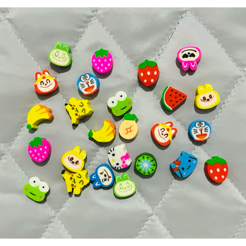 

varian mix dapat 1-3 pcs penghapus mini (ukuran kurang lebih 1- “2,5cm)