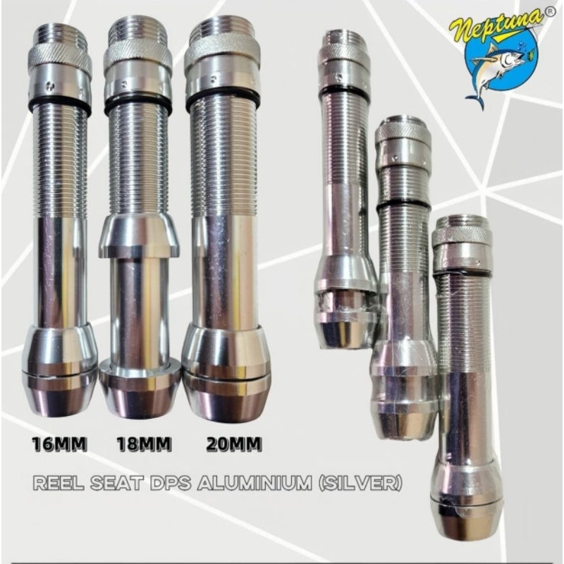 REEL SEAT DPS ALUMUNIUM (SILVER)