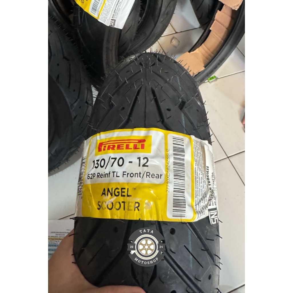 Ban Pirelli Angel Scooter For Vespa Ukuran 130-70 Ring 12