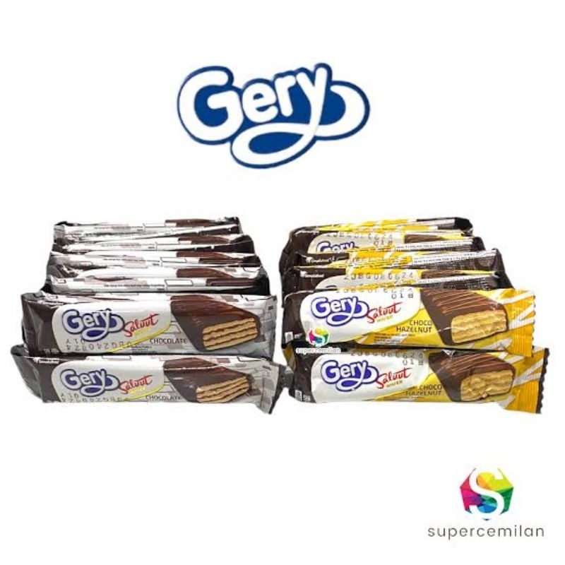 

GERY SALUUT COKELAT | CHOCO HAZELNUT MURAH NETTO 24 PCS X 7.5 GR