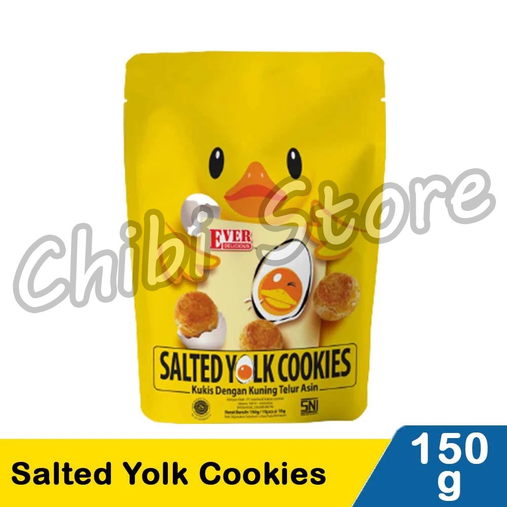 

Ever Delicious Salted Egg Yolk Cookies - Kukis Rasa Telur Asin - Egg Yolk Cookies 150g