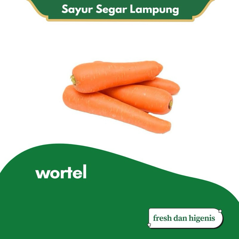Wortel buah import segar 1 kg