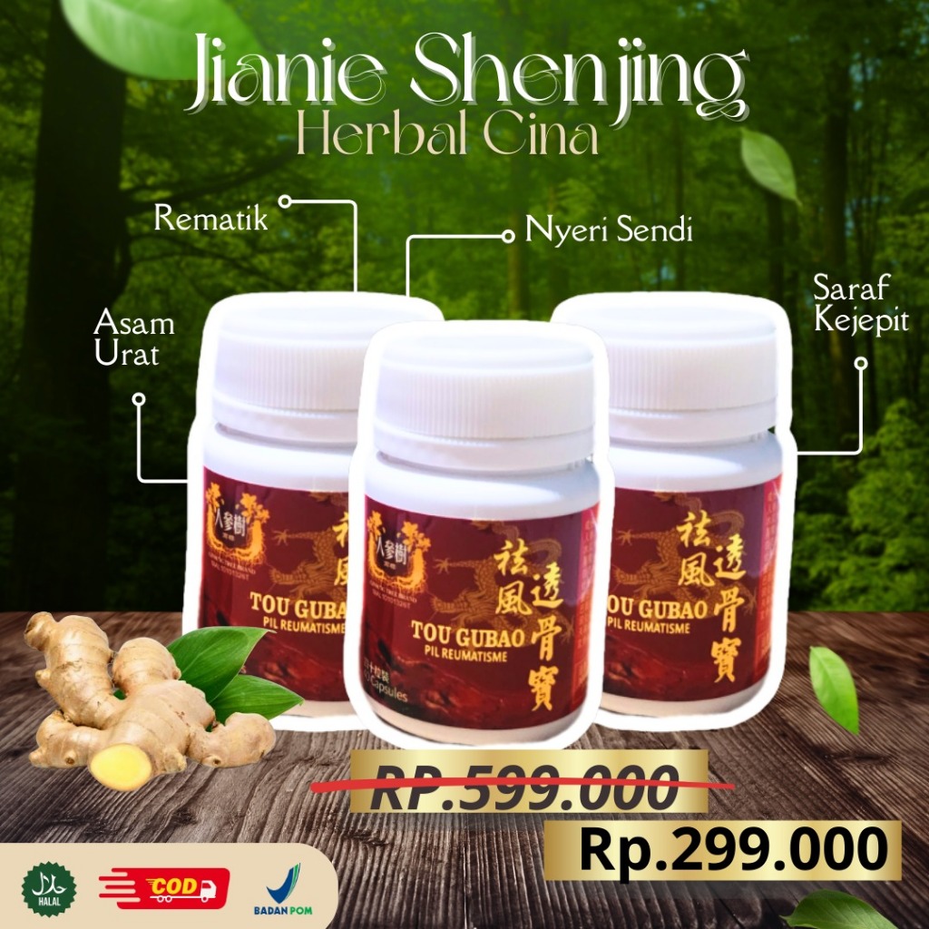 Herbal Jianie Shenjing Original dan ampuh