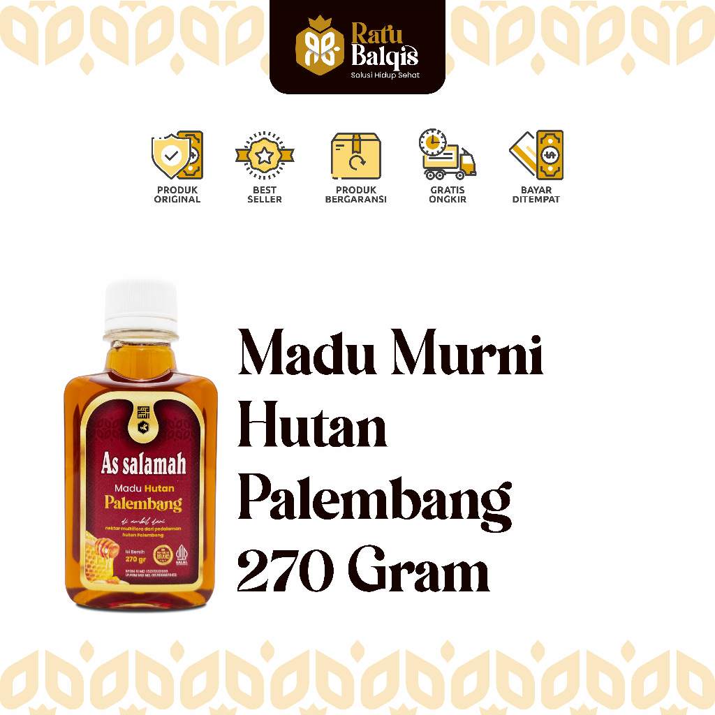 

Madu Hutan Palembang As Salamah 270 Gram Original