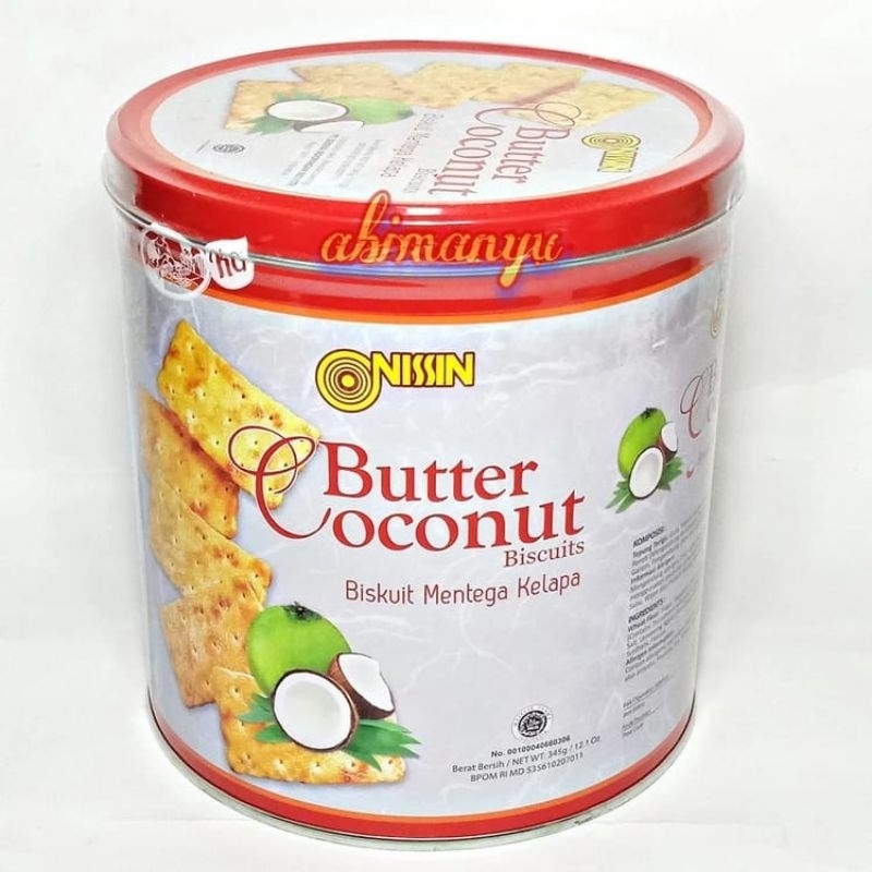 

Nissin Butter Coconut Biscuits 345gr Biskuit Mentega Kelapa Biscuit Nissin