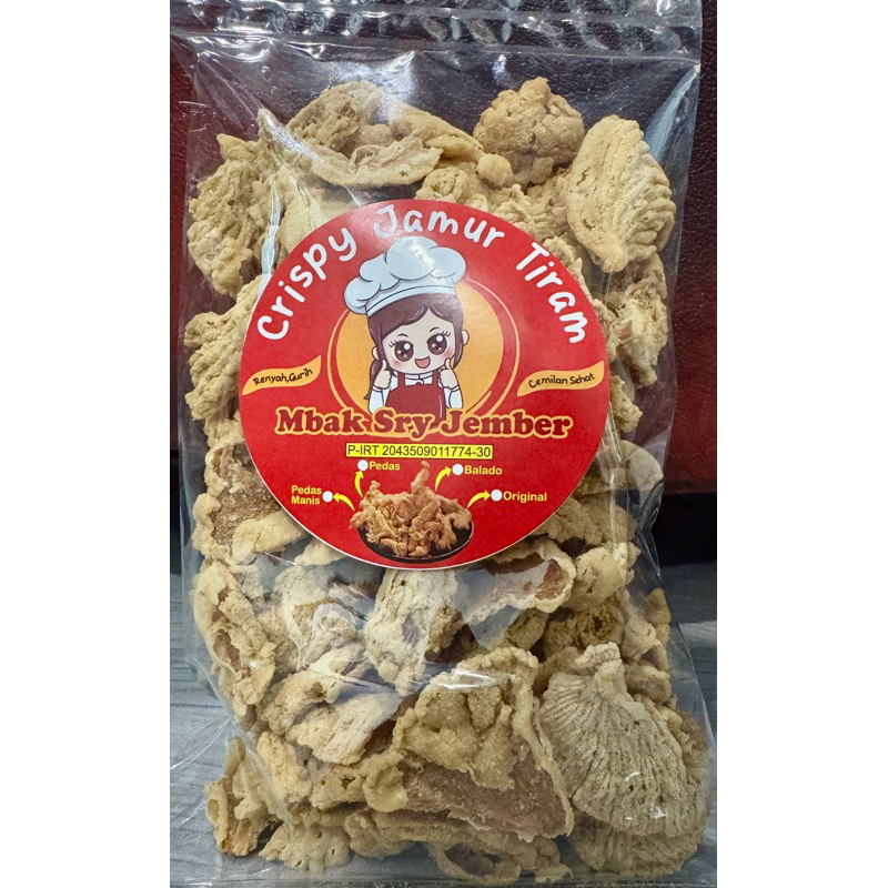 

Crispy Jamur Tiram 1Kg