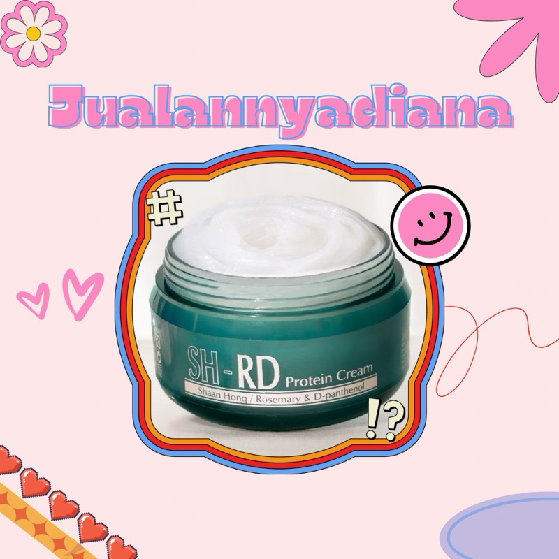 [Share in jar] SHRD Protein Cream Rambut