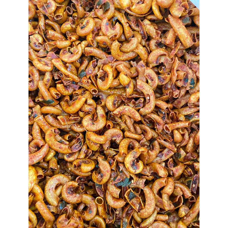 

makroni daun jeruk makaroni pedas aneka cemilan snack pedas