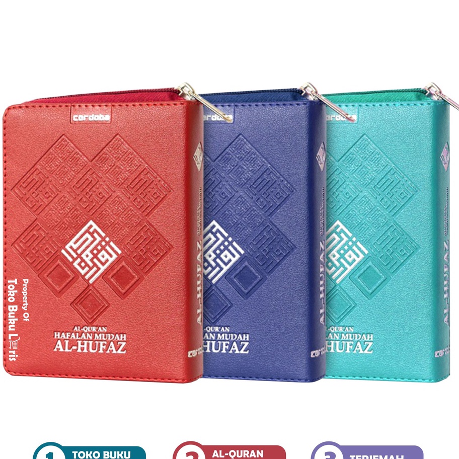 Bisa Cod  AlQuran AlHufaz A6 Jaket Terjemah Tajwid 5 Blok Warna Penerbit Cordoba