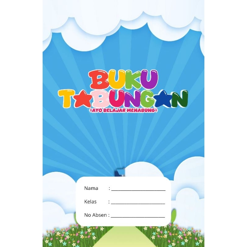 

BUKU TABUNGAN ANAK SIMPEL 10PCS