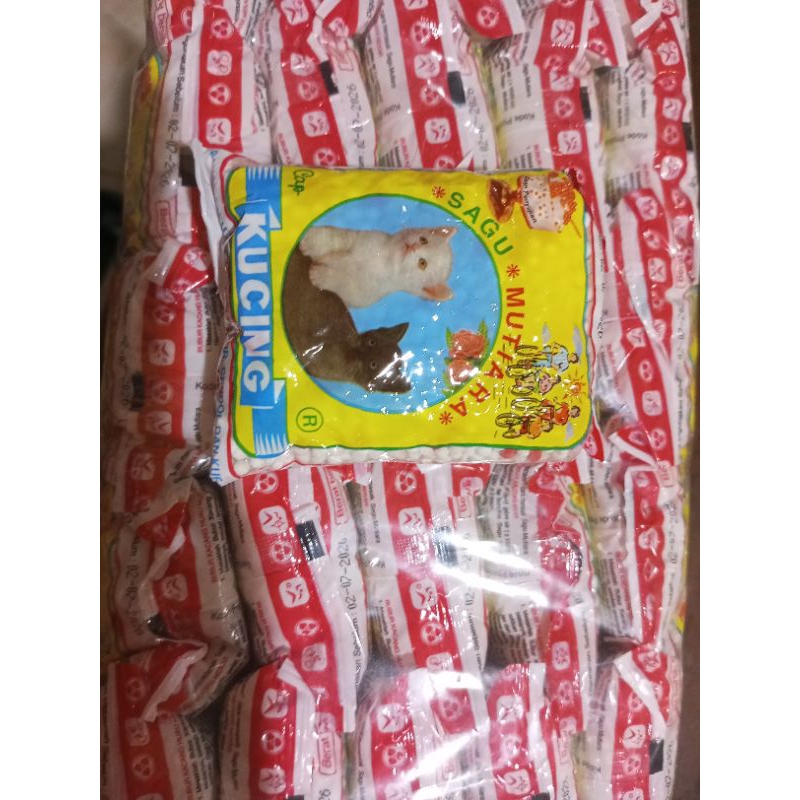 

1pcs Sagu mutiara cap kucing