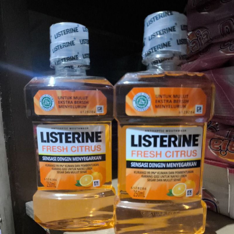 Listerine Fresh Citrus 250ml