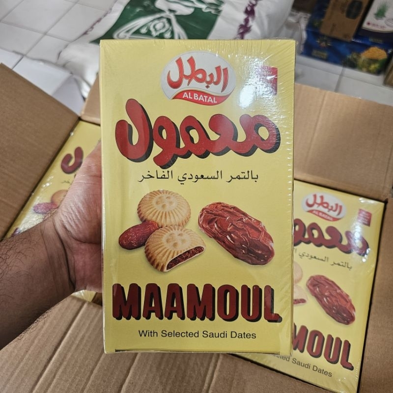 

Biskuit Kurma DATES MAAMOUL AL BATAL Original Saudi Premium isi 16PCS