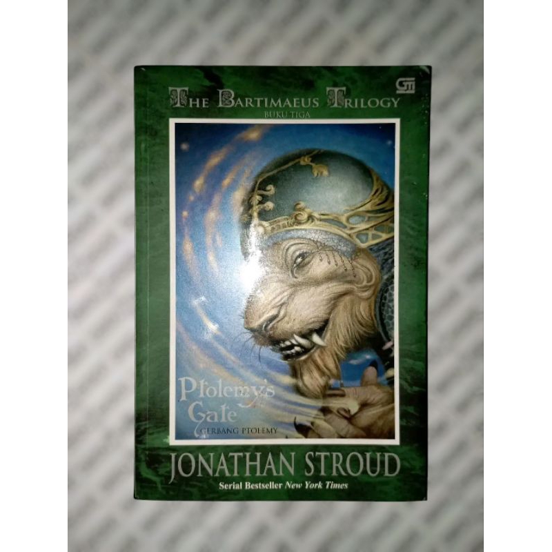Preloved Novel Bartimaeus Trilogy - Ptolemy's Gate - Jonathan Stroud