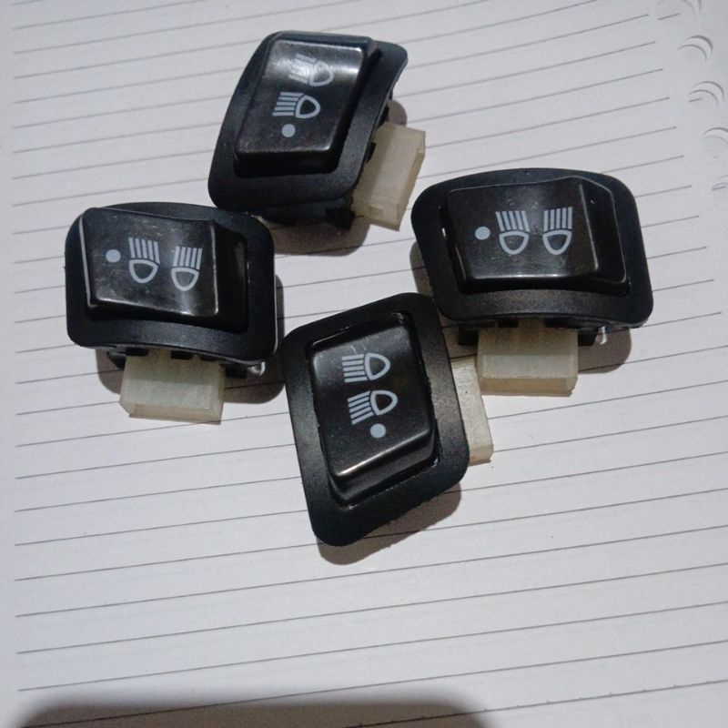 tombol saklar lampu dimer 3 titik honda vario beat scoopy