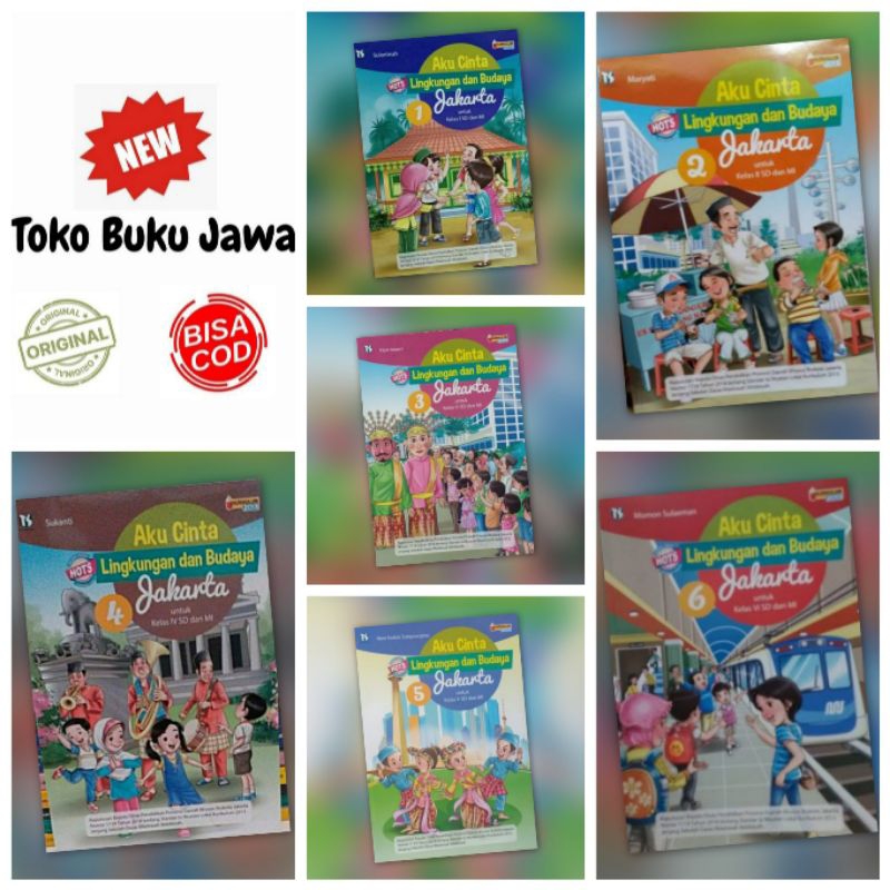 [Tiga Serangkai] ORI Buku PLBJ Kelas 1 2 3 4 5 6 SD Tiga Serangkai