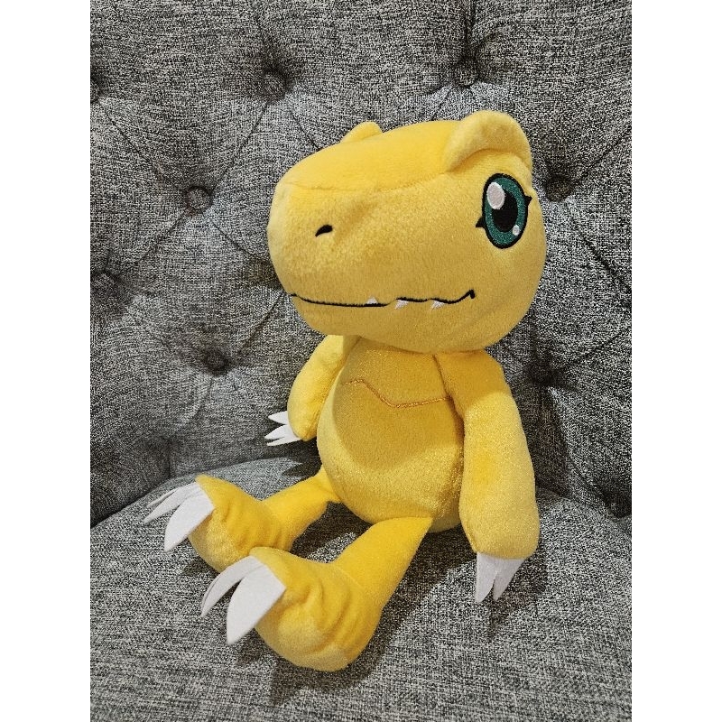 boneka digimon agumon
