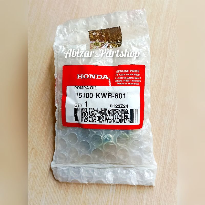 15100KWB601 Pompa oli kwb / pompa oli set revo 110 absolute blade 110 / oil pump kwb