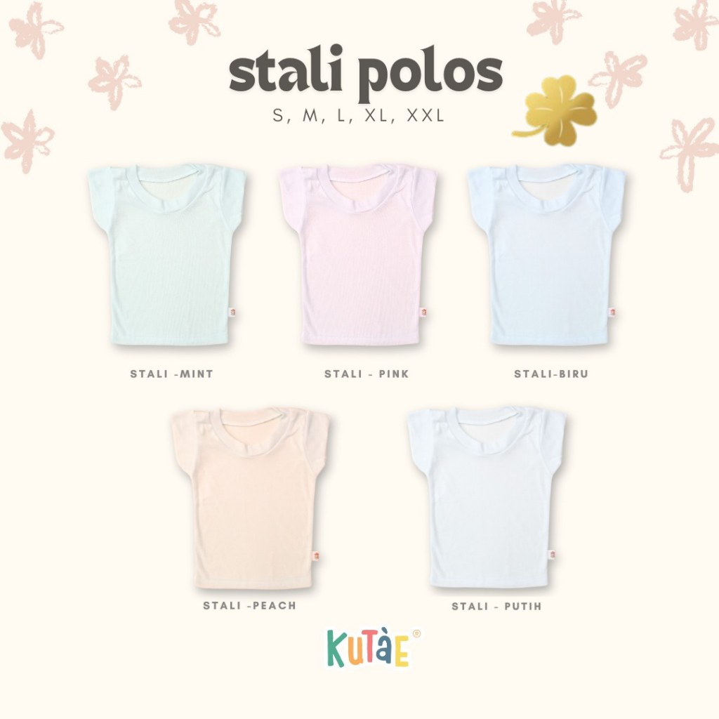 1 LUSIN KAOS OBLONG BAYI KUTAE POLOS KAOS OBLONG POLOS BABY KAOS BAYI POLOS