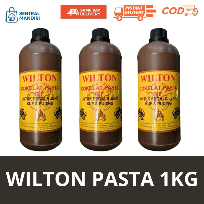 

Wilton Blackforest Pasta 1Kg, Untuk Segala Jenis Kue dan Puding