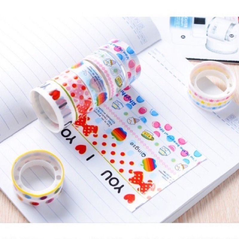 

Selotip Gliter Motif Karakter