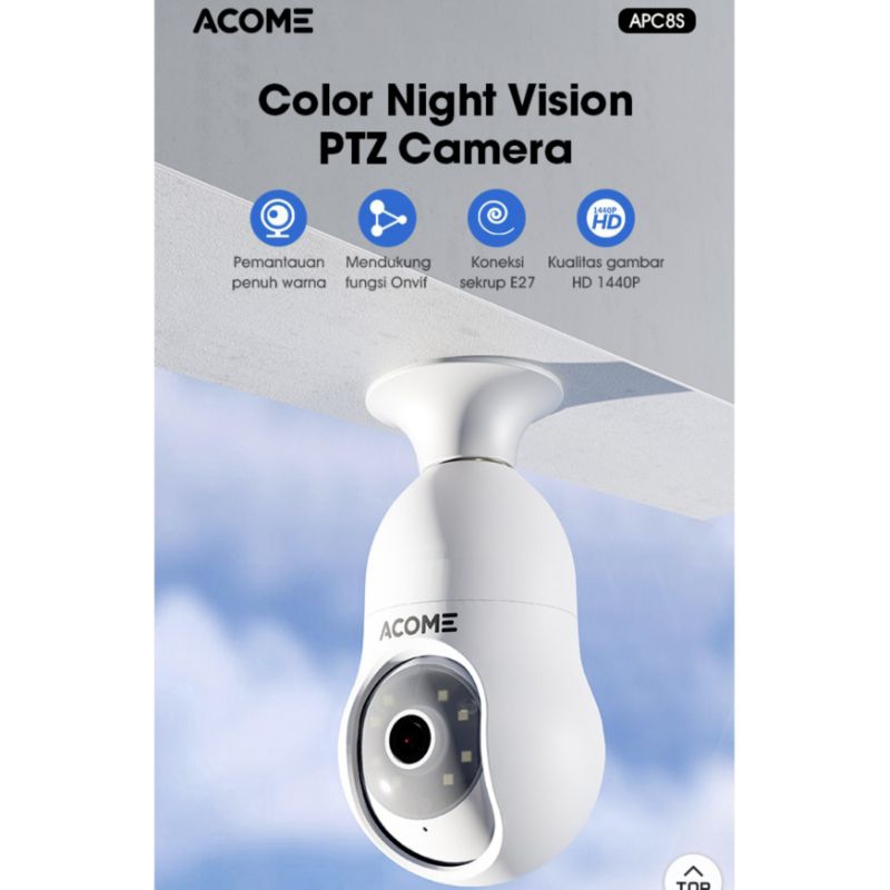 Acome apc8s camera security cctv outdoor indoor kamera pengintai original