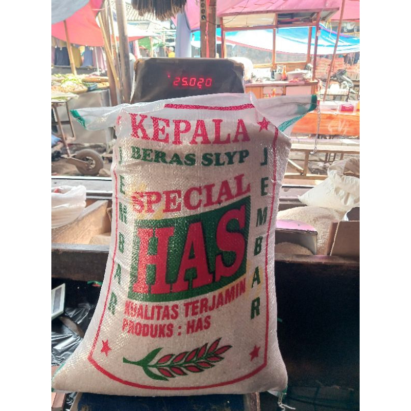 

Beras cap HAS Organik