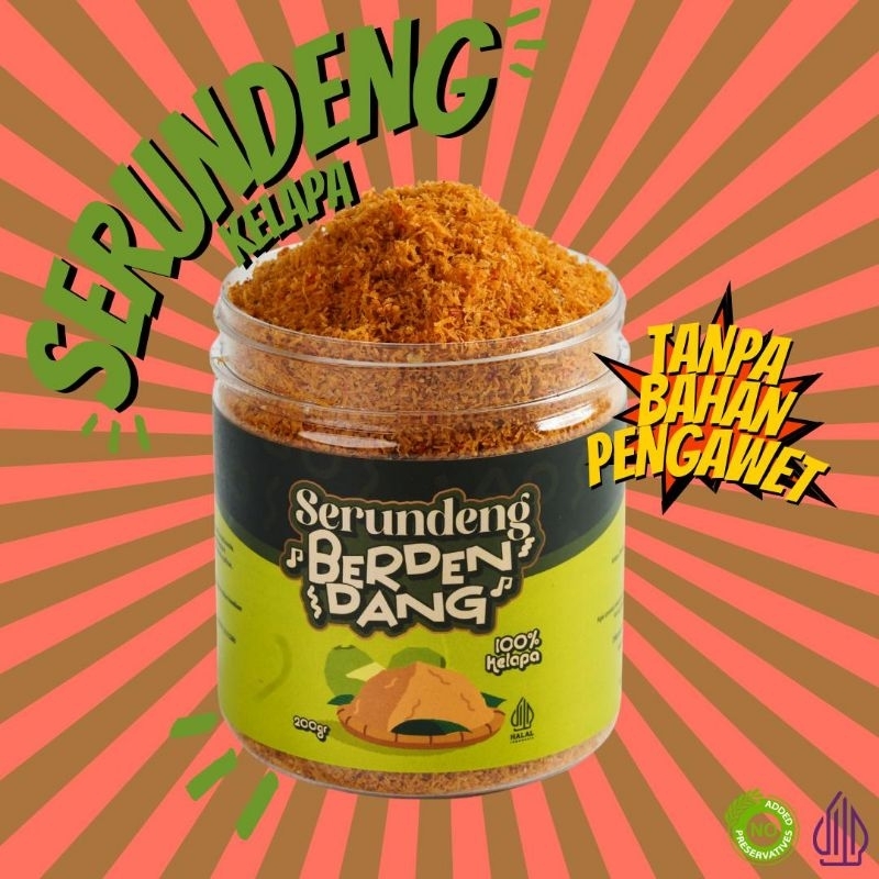 

SERUNDENG BERDENDANG | HALAL 250 GRAM | COCOK UNTUK PENDAMPING LAUK