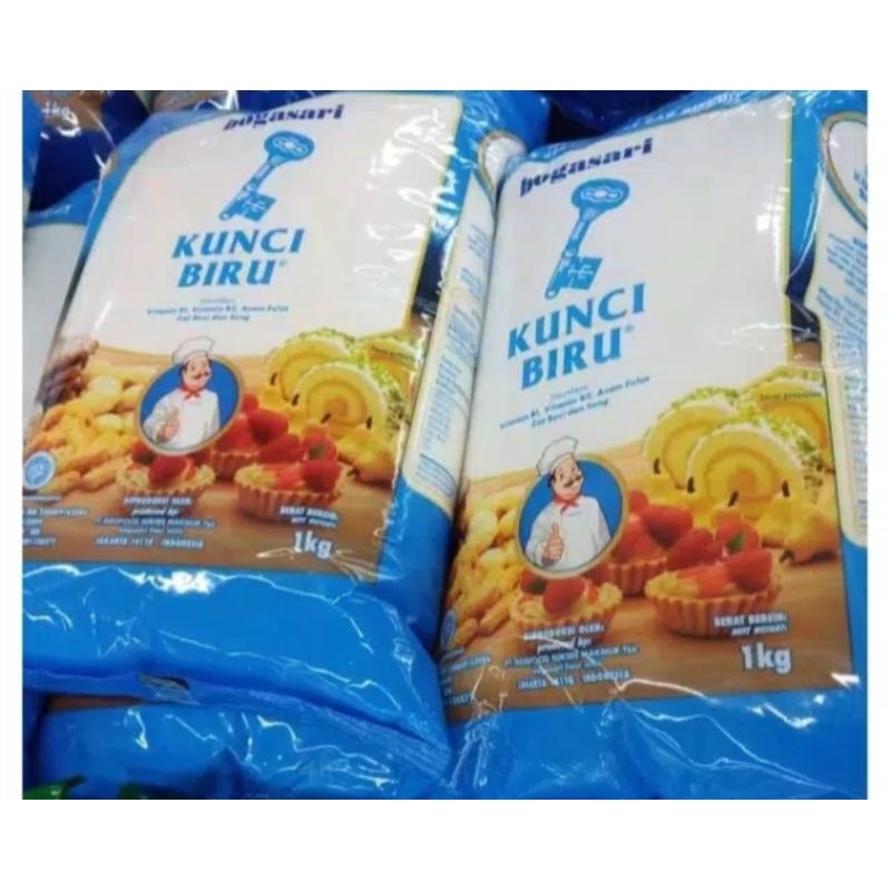 

Kunci Biru Tepung Terigu 1kg