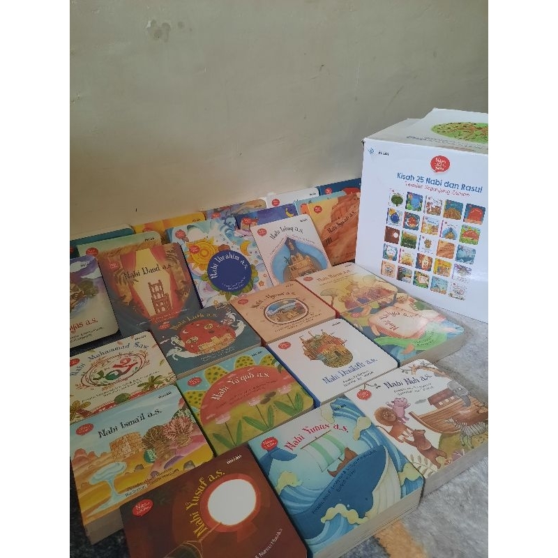 Preloved buku Nabiku Indolaku Balita 25 Nabi Pelangi Mizan