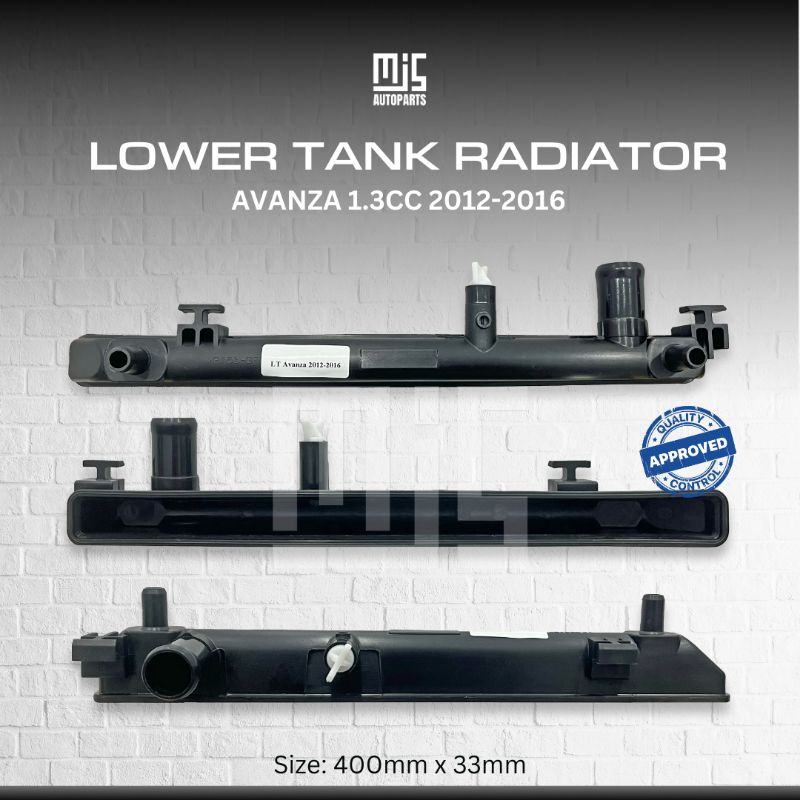 Lower Tank Radiator Avanza 1.3CC 2012-2016