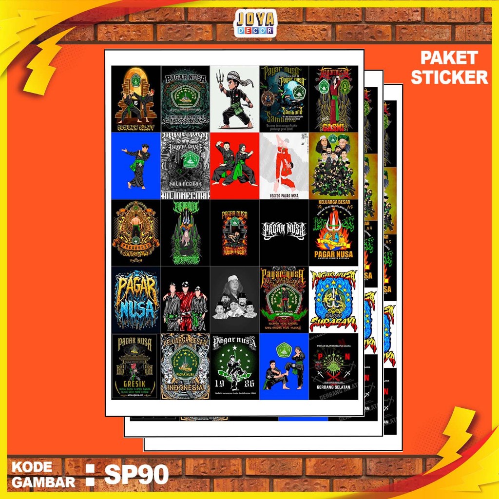 

GAMBAR STICKER PENCAK SILAT PAGAR NUSA1 / STIKER PENCAK SILAT PAGAR NUSA1 / PAKET STIKER PENCAK SILAT PAGAR NUSA1 PER 25 PCS / KODESP90