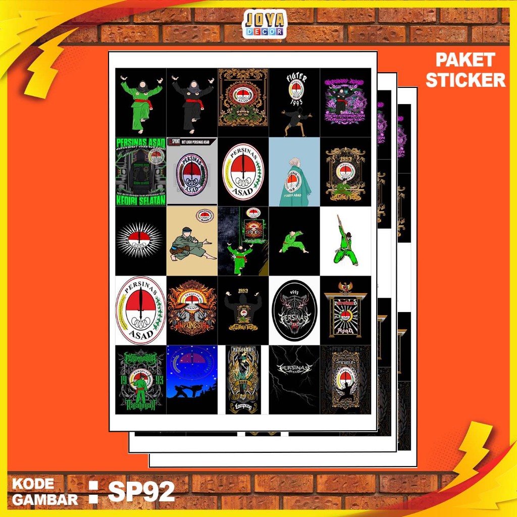

GAMBAR STICKER PERSINAS ASAD / STIKER PERSINAS ASAD / PAKET STIKER PERSINAS ASAD PER 25 PCS / KODE GAMBAR SP92